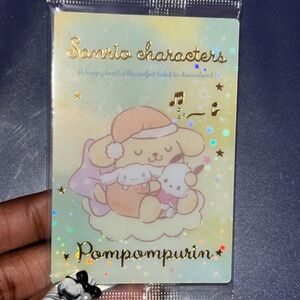 Sanrio Characters Sleep Time 2 Wafer Card [SR Holographic Pompompurin]